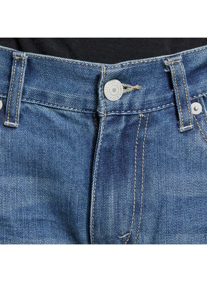 Levi's Boys' 505 Regular Fit Jeans - - 8 - Image 4