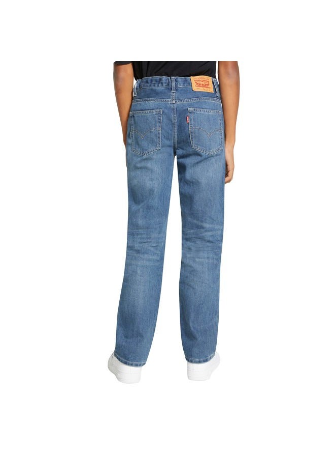 Levi's Boys' 505 Regular Fit Jeans - - 8 - Image 3