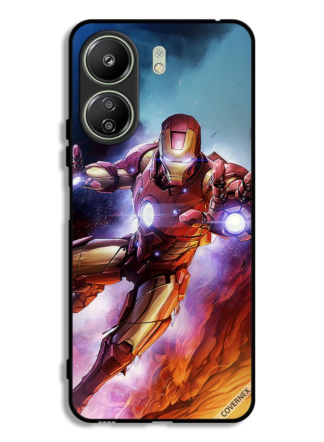 Covernex Xiaomi Redmi 13C Protective Case Cover Iron Man - Image 1