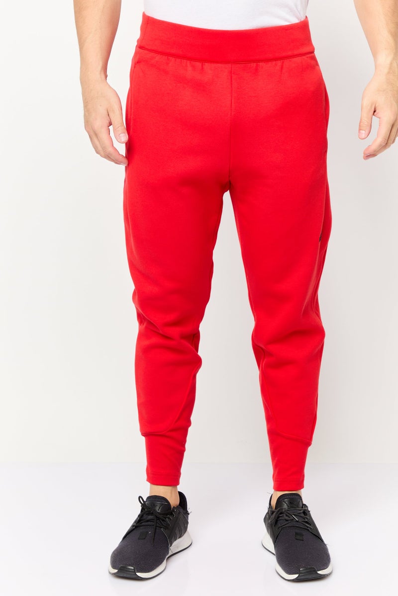 Adidas Men Regular Fit  Outdoor Sweatpants, Red - Image 1