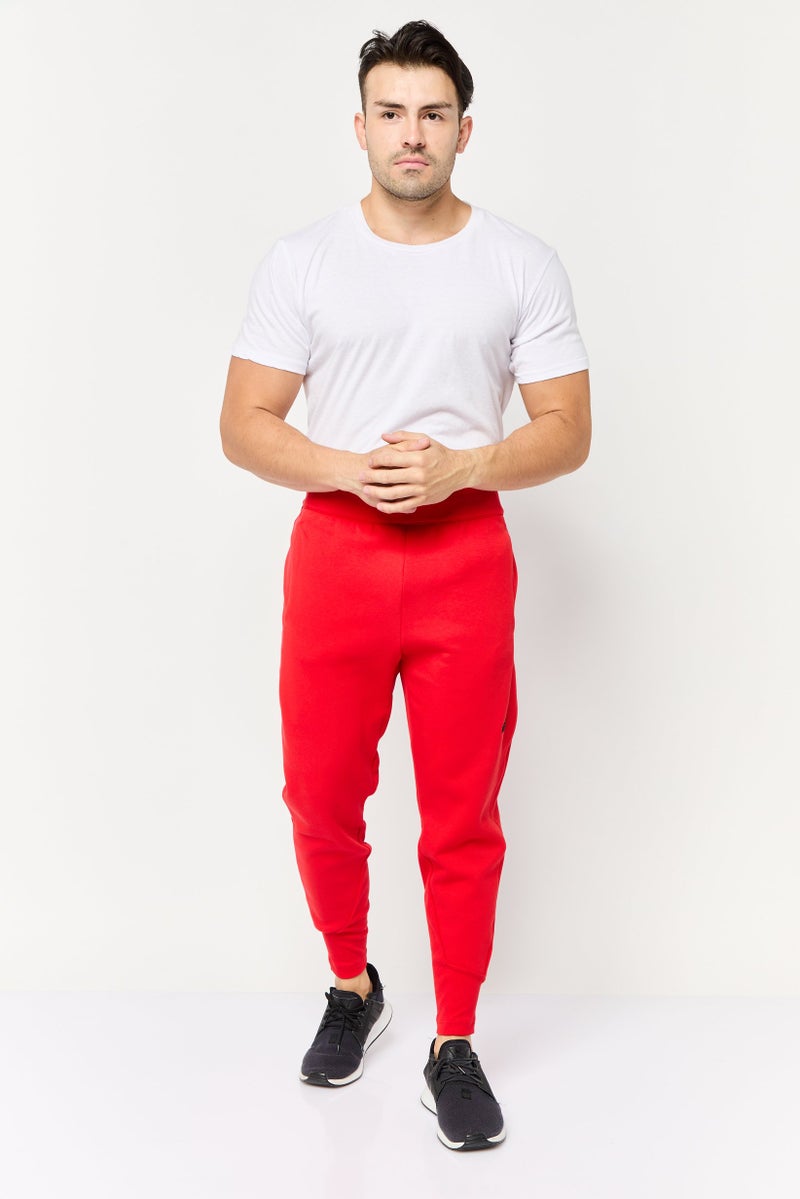 Adidas Men Regular Fit  Outdoor Sweatpants, Red - Image 2