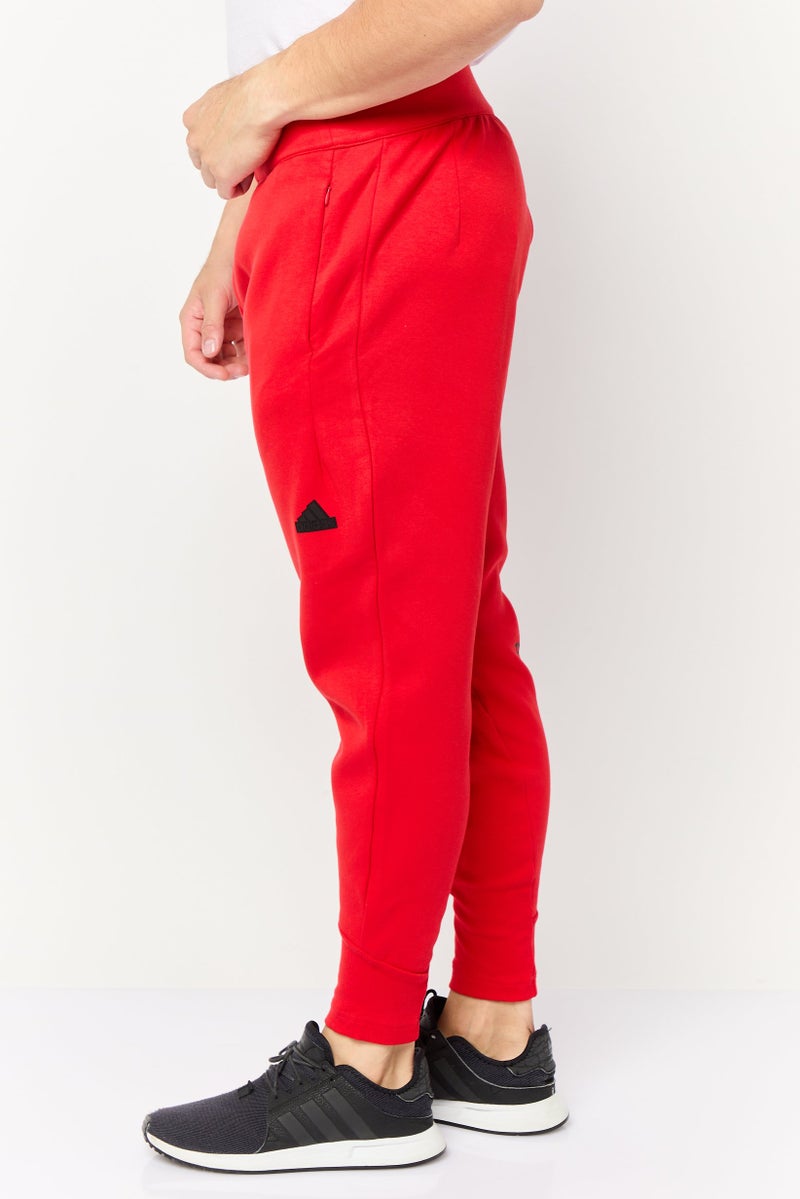 Adidas Men Regular Fit  Outdoor Sweatpants, Red - Image 3
