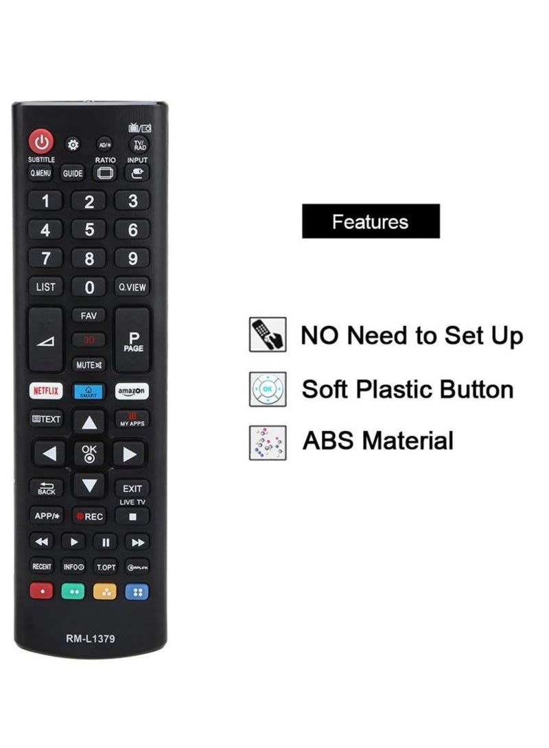 BLUMENiT RM-L1379 Remote Control for LG TV - Image 4
