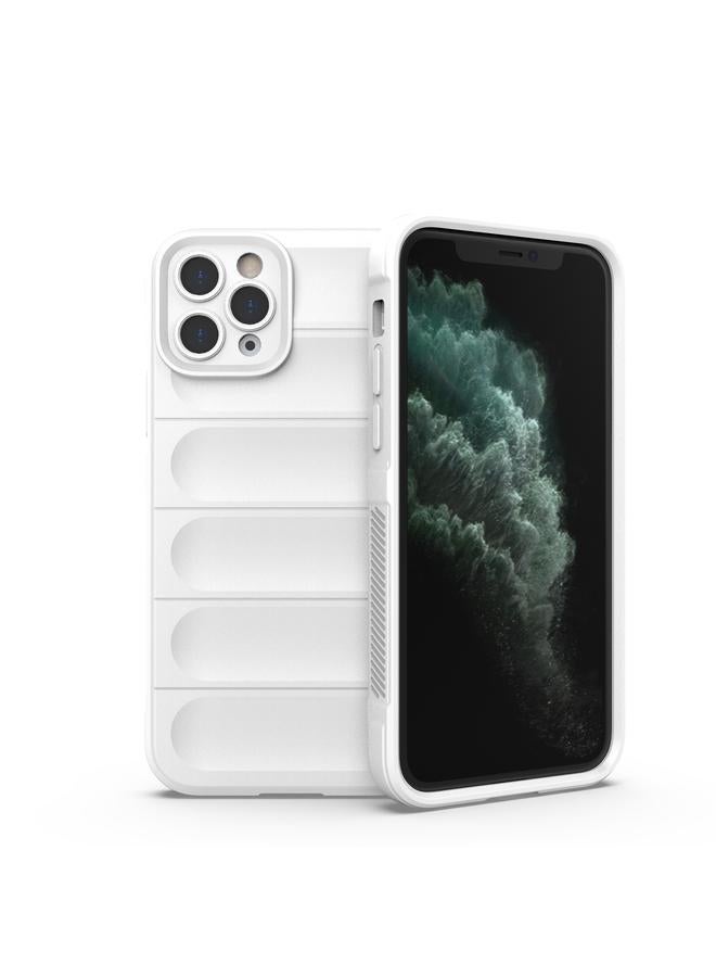 زبون جراب لهاتف iPhone 11 Pro مصنوع من مادة TPU السحرية + جراب هاتف من الفلانيل - Image 1