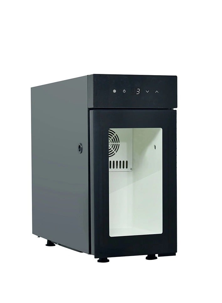 JETINNO Milk Refrigerator Compatible with Coffee Machines | Black Color | Compact Designed specially for Office Coffee Machine | Best For Coffee Machines - Image 1