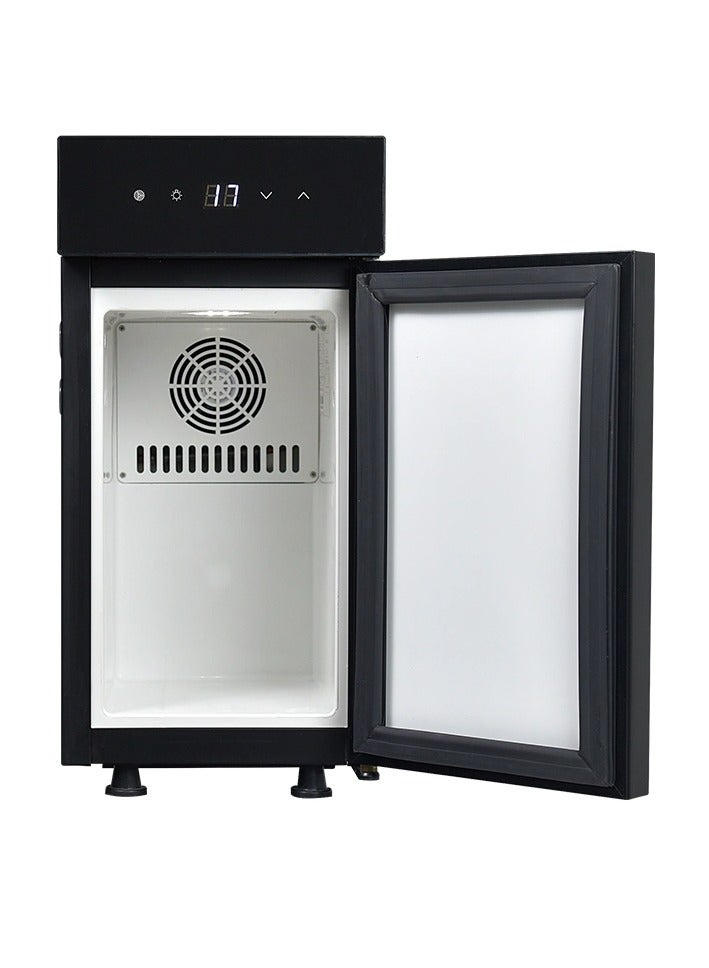 JETINNO Milk Refrigerator Compatible with Coffee Machines | Black Color | Compact Designed specially for Office Coffee Machine | Best For Coffee Machines - Image 2