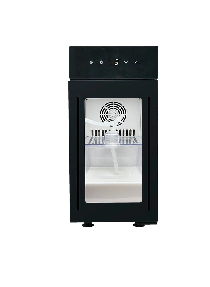 JETINNO Milk Refrigerator Compatible with Coffee Machines | Black Color | Compact Designed specially for Office Coffee Machine | Best For Coffee Machines - Image 3