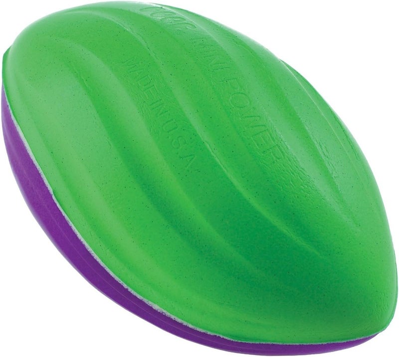 POOF 5.5in Mini Power Spiral Football - Soft Foam Toy for Kids - Image 1