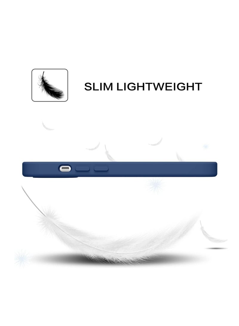 ELTRAZONE Soft Silicone Rubber Bumper Microfiber Lining Hard Back iPhone 14 Pro Max Back Cover Shockproof Protective Case Cover, Anti-Scratch, Dustproof, Premium Quality, Slim-Fit - Image 4