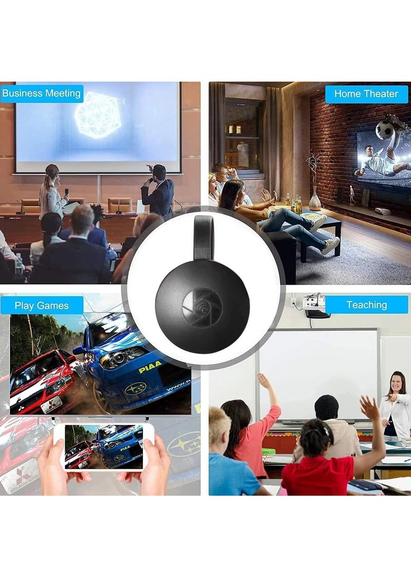 Wireless HDMI WiFi Display Dongle Adapter HDMI Wireless Video 4K Screen Sharing Adapter Full HD 1080P WiFi Screen Mirroring Adapter Casting Screen to HDTV/Projector/Monitor - Low Latency