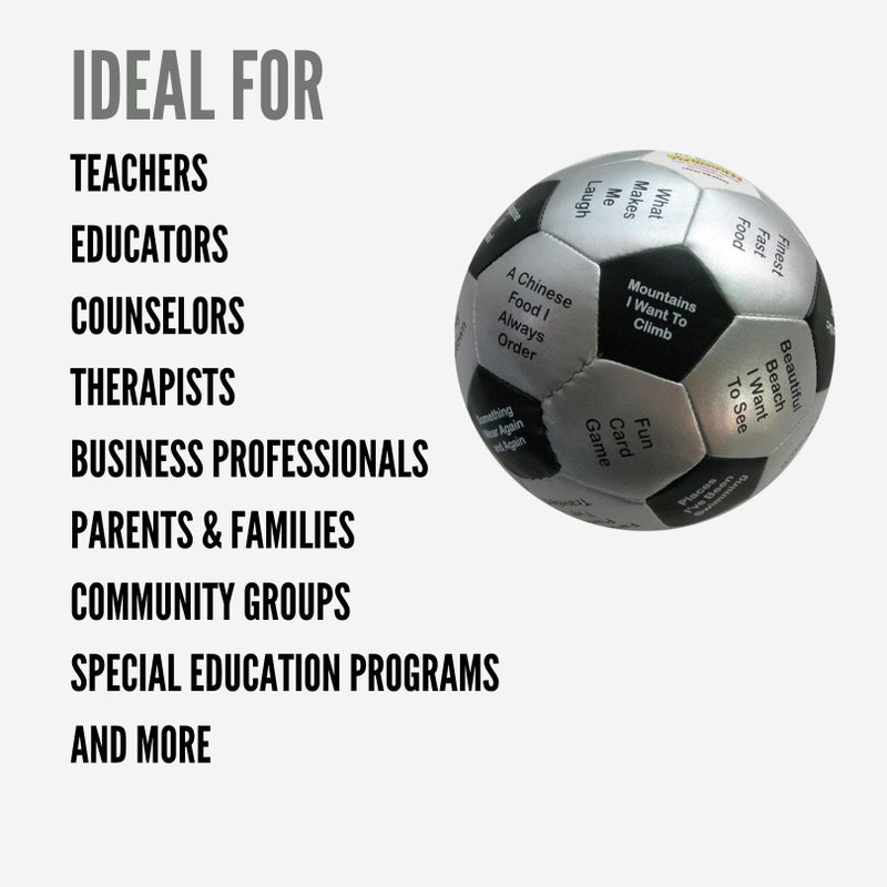 Talicor Thumball - Ice Breaker Social Skills Ball for Teachers, Counselors, Team Building & Business Meetings - Image 2