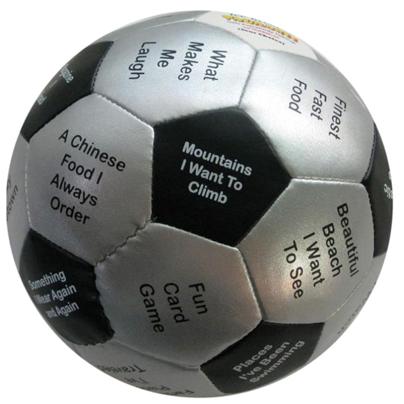 Talicor Thumball - Ice Breaker Social Skills Ball for Teachers, Counselors, Team Building & Business Meetings - Image 1