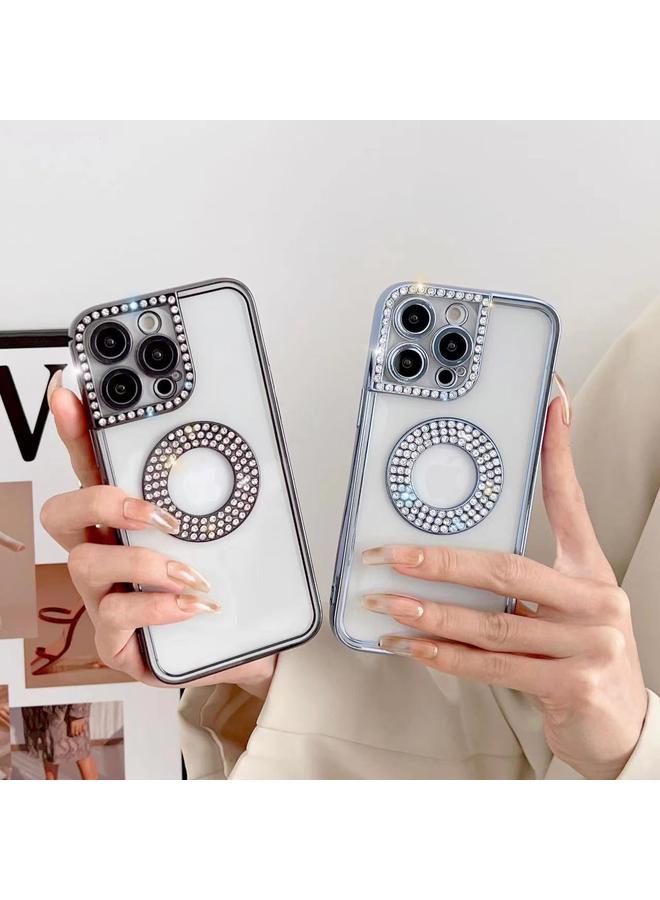 S-TOP Case For iPhone 11 Pro Max Electroplated Diamond Phone Case - Image 3