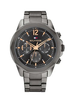 Tommy Hilfiger Plus Men's Multifunction Stainless Steel Case and Link Bracelet Watch-1792061 46MM  - Image 1