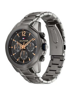 Tommy Hilfiger Plus Men's Multifunction Stainless Steel Case and Link Bracelet Watch-1792061 46MM  - Image 2