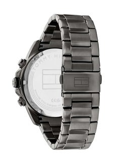 Tommy Hilfiger Plus Men's Multifunction Stainless Steel Case and Link Bracelet Watch-1792061 46MM  - Image 3