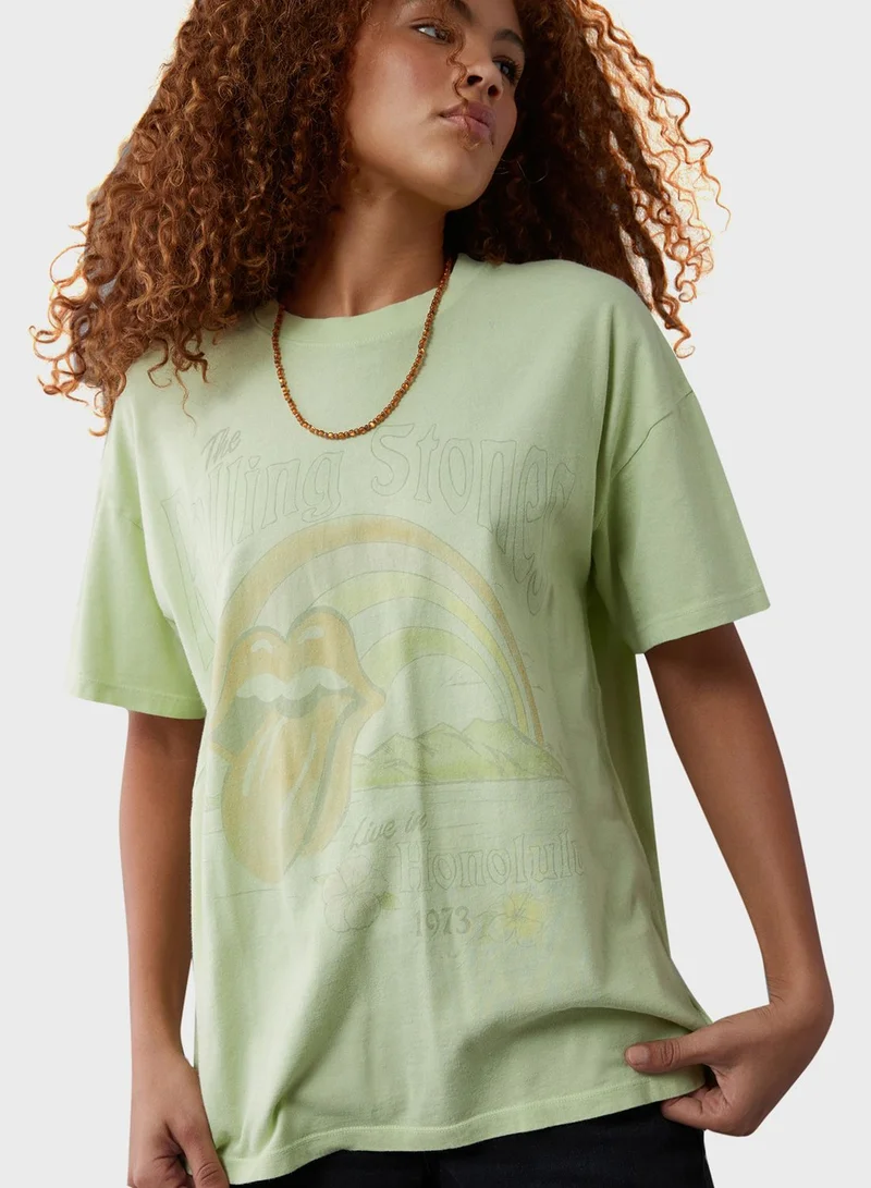 امريكان ايجل Graphic Crew Neck T-Shirt