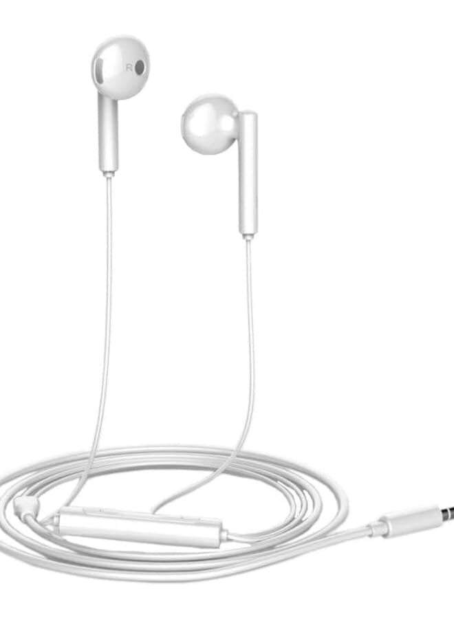 In-Ear Earphones With Microphone White - Image 2