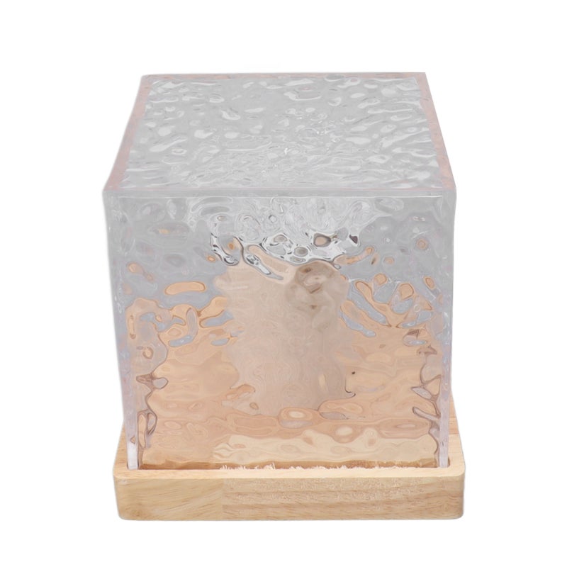 RGBW Light 16 Color Crystal Light Squared Dynamic Projection Remote Table Light for Living Room Office - Image 2