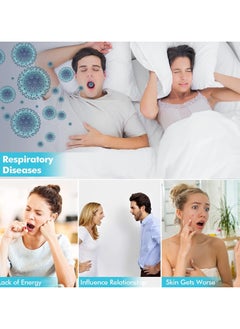 RATSAW Anti Snoring Chin Strap, Upgrade Anti Snoring Devices, Anti Snoring Devices Anti Snoring Chin Strap for Men Women,Chin Straps Sleep Aids for Snoring Mouth Breather Mouth Closed While Sleeping  - Image 2