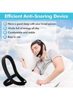 RATSAW Anti Snoring Chin Strap, Upgrade Anti Snoring Devices, Anti Snoring Devices Anti Snoring Chin Strap for Men Women,Chin Straps Sleep Aids for Snoring Mouth Breather Mouth Closed While Sleeping  - Image 3