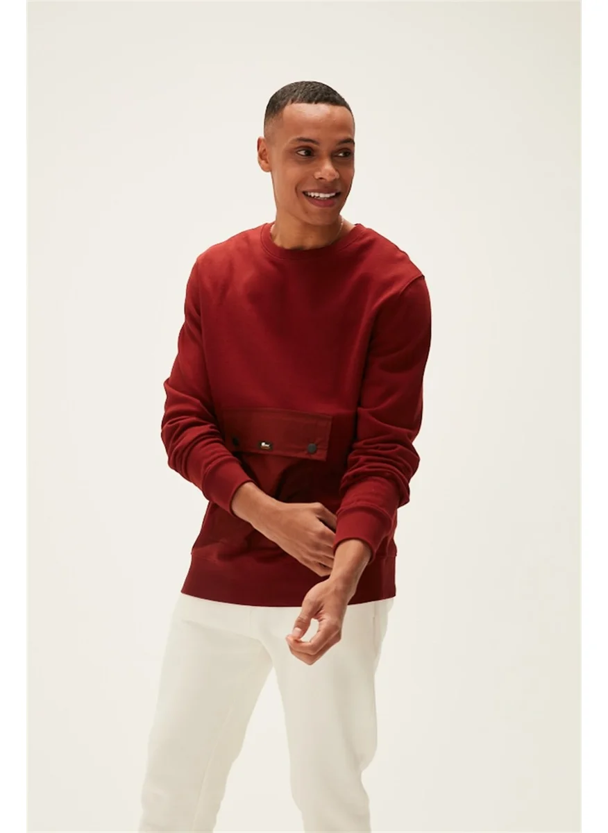 باد بير Kangaroo Men's Brown Sweatshirt
