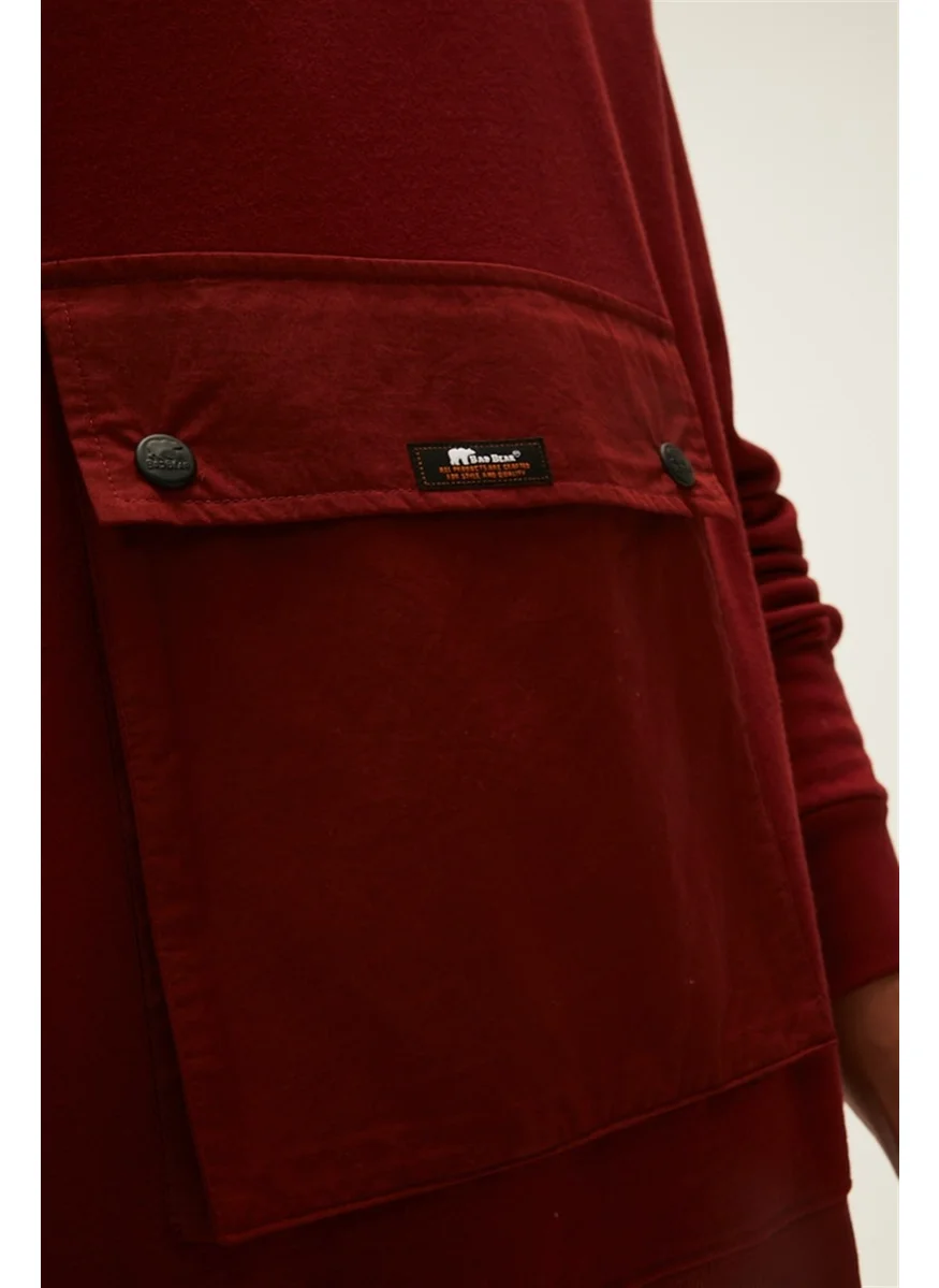 باد بير Kangaroo Men's Brown Sweatshirt