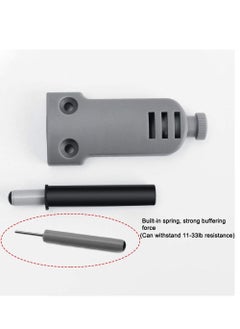Generic 4Pcs Cabinet Door Damper, Soft Close Damper for Cabinet Doors Plastic Quiet Bumper Damper Buffers for Furniture Cabinet Wardrobe Drawer  - Image 4