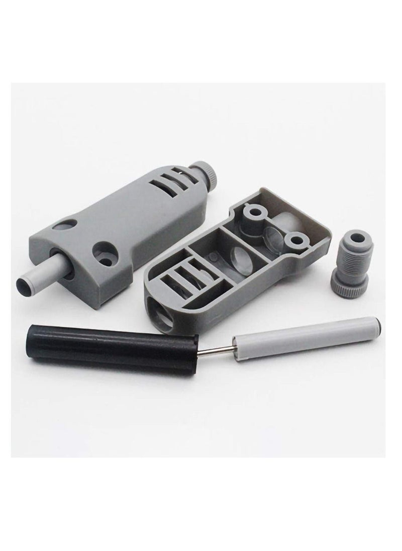 4Pcs Cabinet Door Damper, Soft Close Damper for Cabinet Doors Plastic Quiet Bumper Damper Buffers for Furniture Cabinet Wardrobe Drawer  - Image 5