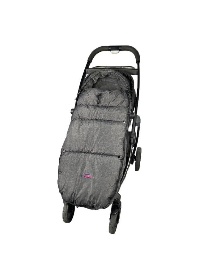 FUNLIFE Toddler Stroller Footmuff Cosy Toe Buggy Pushchair Sleeping Bag, Easy Open & Removable Front Piece,Special Design Fits All Travel Gears Perfectly, 6-48M - Image 2