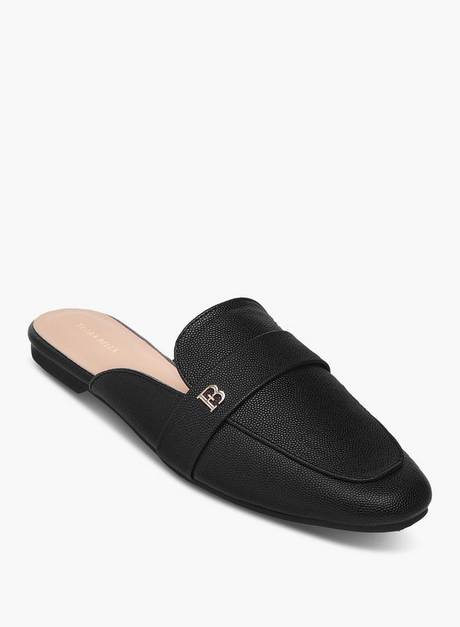 Flora Bella By Shoexpress Textured Slip-On Mules  - Image 2
