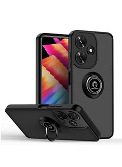 General Case For Infinix Hot 30i Shockproof Case, Magnetic Ring Armour Phone Cover with [Kickstand], Frosted Matte Case, Lightweight With Military Grade Shock Absorption Case  - Image 1