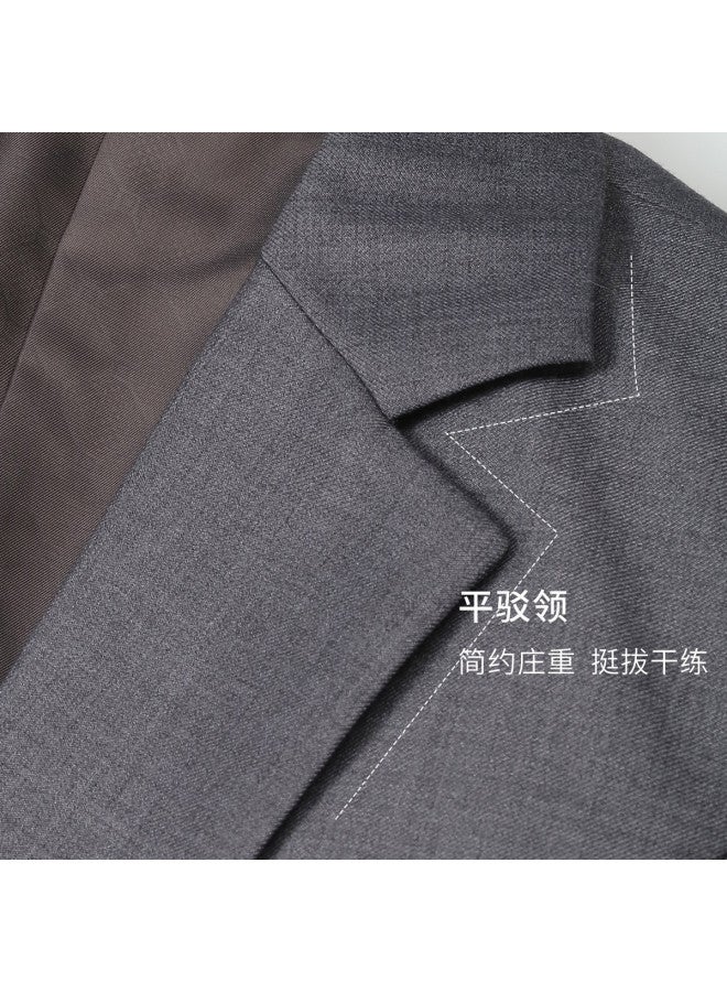 ROMON بدلة نسائية، مجموعة أنيقة وعصرية من قطعتين، بدلة ضيقة، مجموعة بدلة عصرية وبسيطة - Image 3