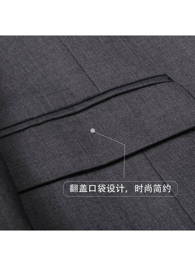 ROMON بدلة نسائية، مجموعة أنيقة وعصرية من قطعتين، بدلة ضيقة، مجموعة بدلة عصرية وبسيطة - Image 4