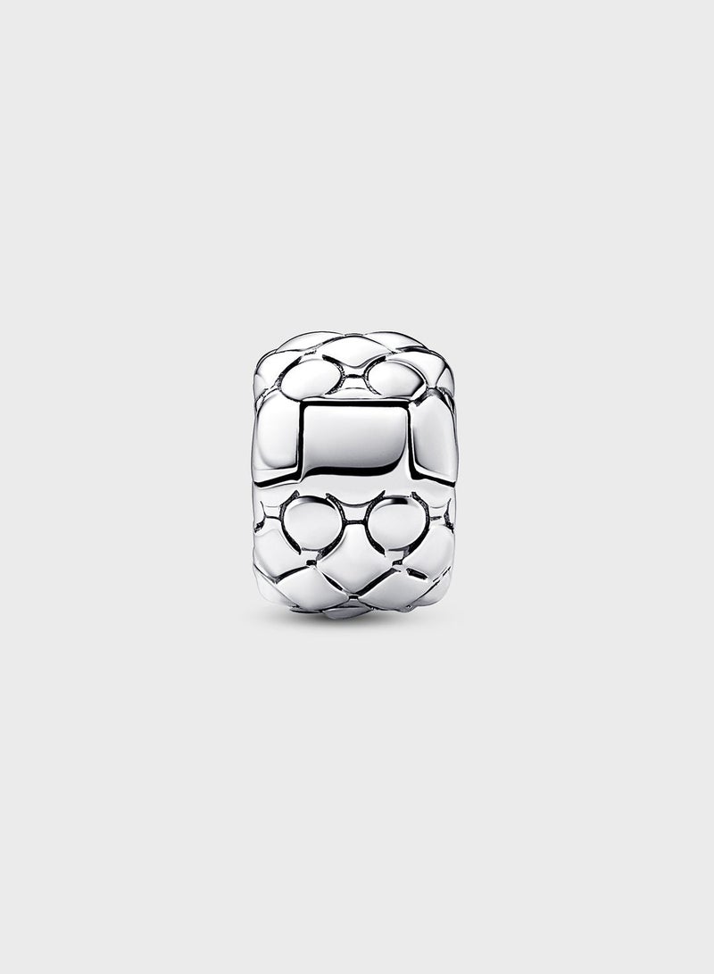 PANDORA Studded Clip Charm - Image 2