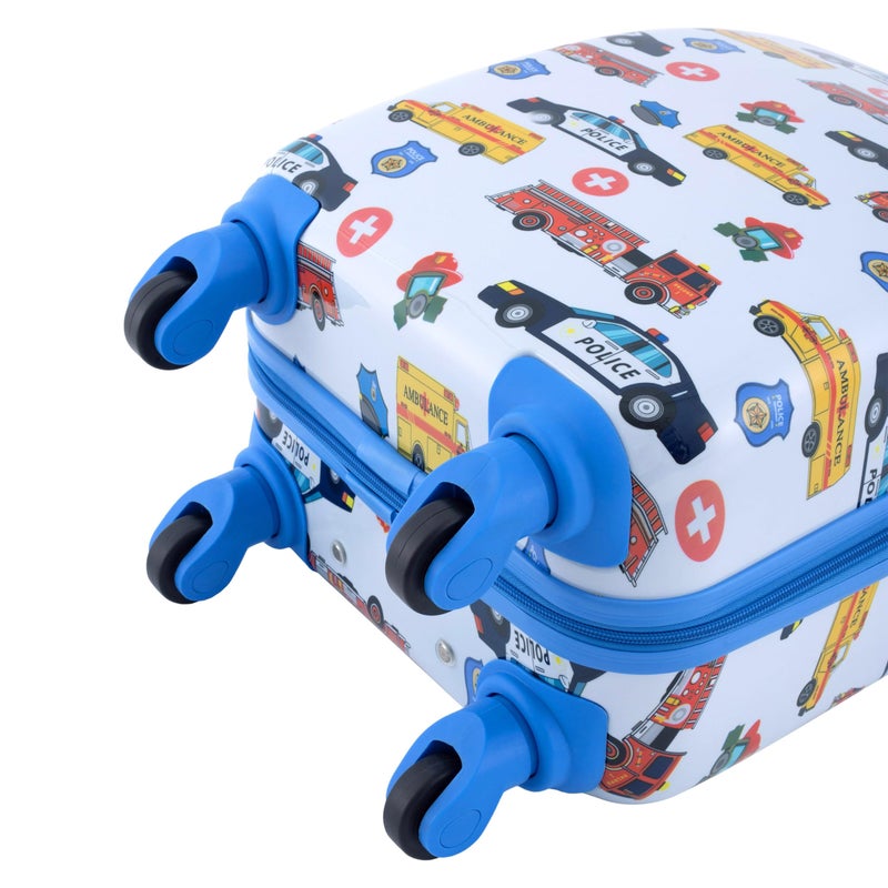 Travelers Club 5 Piece Kids' Luggage Set, First Responders - Image 3