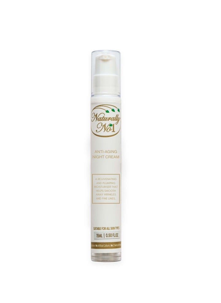 Naturally No1 Naturally No1 Anti-Aging Night Cream Suitable For All Skin Types 15ml/0.50 fl.OZ  - Image 1