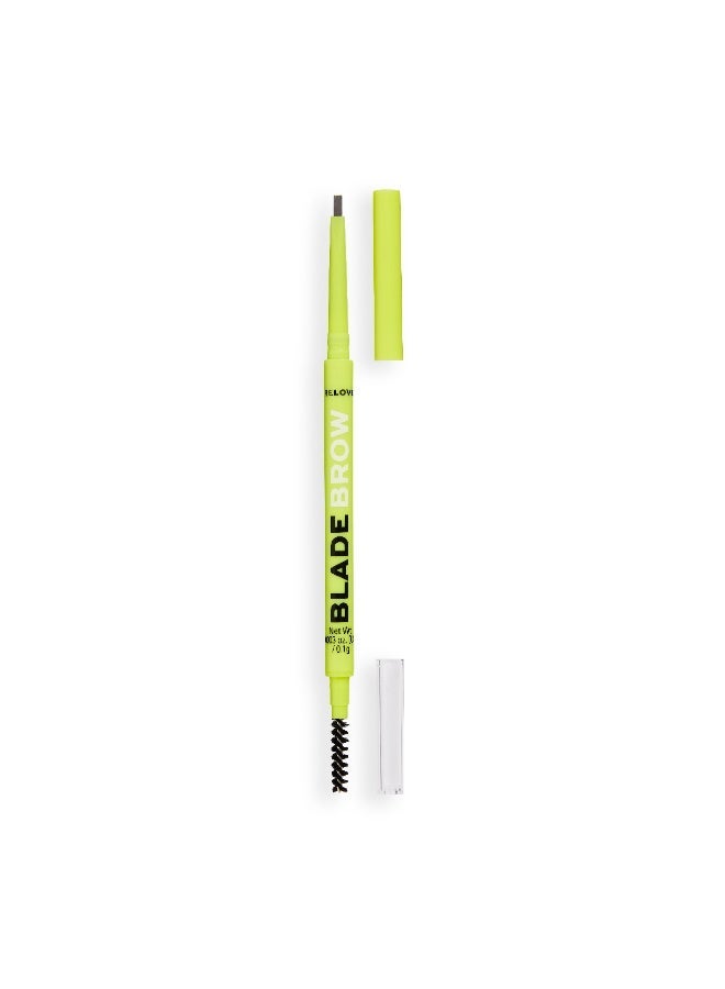 Revolution Relove Blade Brow Pencil Brown - Image 2