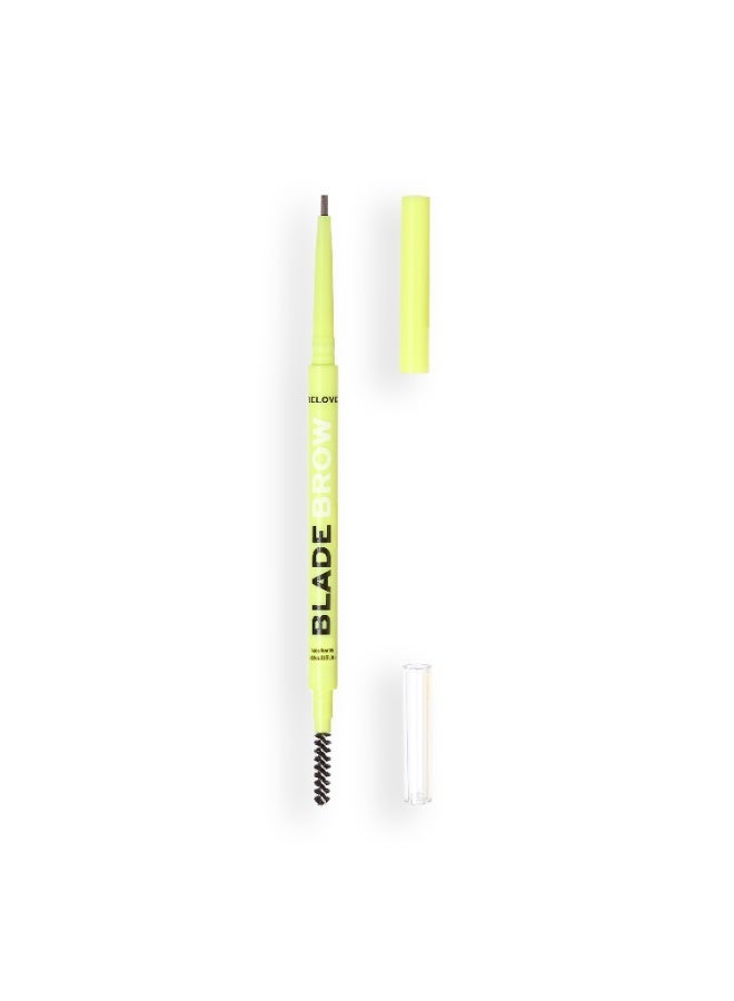 Revolution Relove Blade Brow Pencil Brown - Image 4