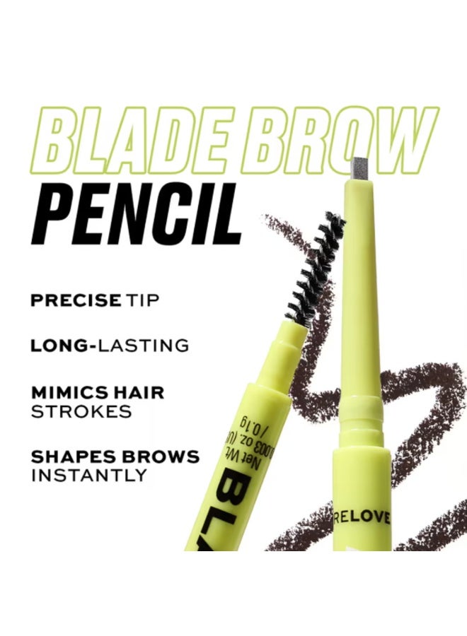 Revolution Relove Blade Brow Pencil Brown - Image 4