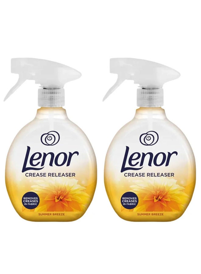 Lenor Crease Releaser 2x500ML Summer Breeze