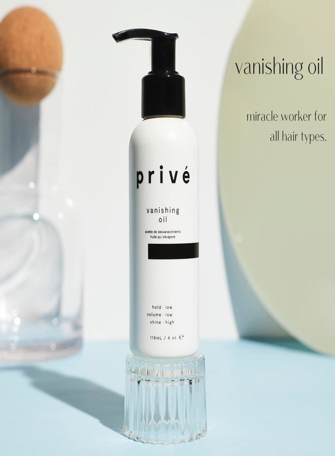 Prive Vanishing Oil for Smoothing Dry Hair 4 oz - Image 5