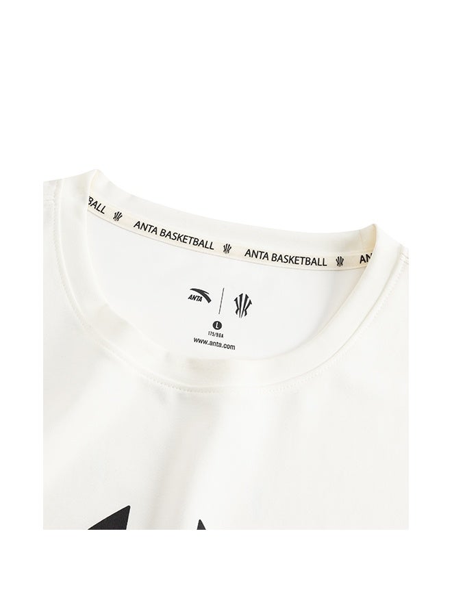 تي شيرت كرة سلة فضفاض بأكمام قصيرة للجنسين