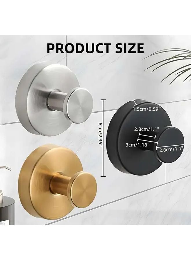 Stainless Steel Suction Cup Hooks Heavy Duty Damage Free Bathroom Storage Caddy - Image 4