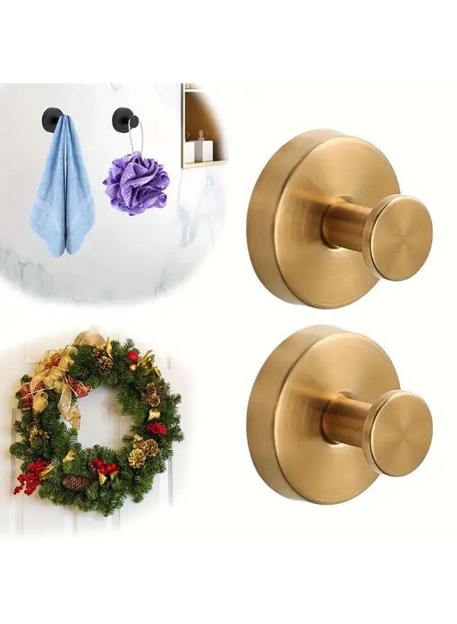 Stainless Steel Suction Cup Hooks Heavy Duty Damage Free Bathroom Storage Caddy - Image 3