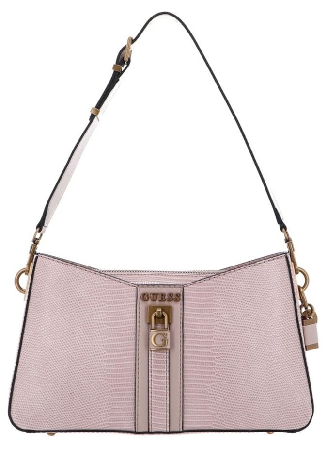 GUESS Ginevra python-print shoulder bag  - Image 1