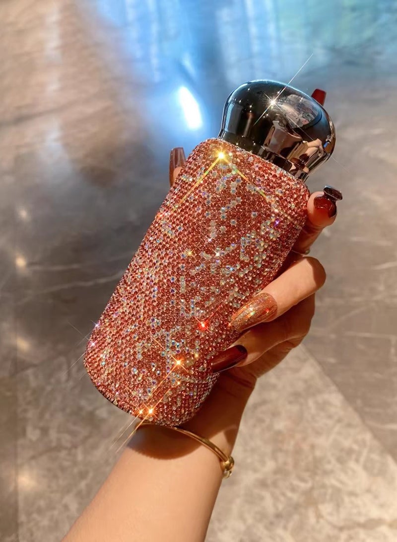 general 260ML Stainless Steel Red Rhinestone Insulated Cup - Image 1