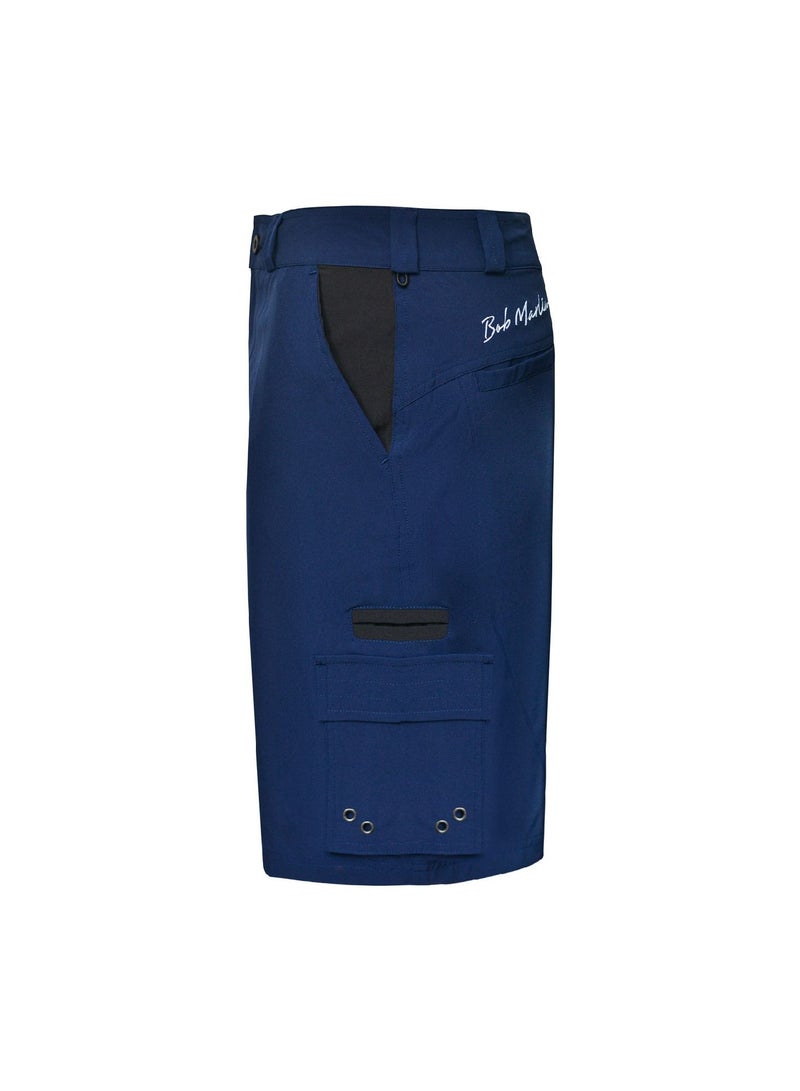 BOB MARLIN Bob Marlin Fishing Cargo Casual Boat Short Navy  - Image 3