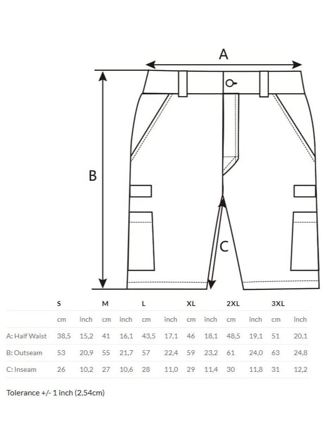 BOB MARLIN Bob Marlin Fishing Cargo Casual Boat Short Navy  - Image 4