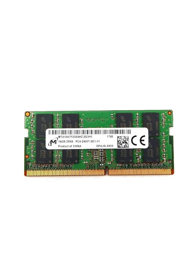 Generic Micron Original 16GB 2Rx8 2400Mhz PC4-2400T Laptop SODIMM RAM Memory MTA16ATF2G64HZ-2G3H1 